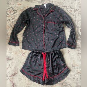 Stars above valentines satin pjs